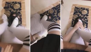 【可可公主】长筒袜，短袜人肉脚垫