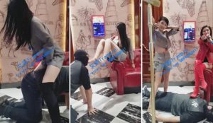 【上校女王和女m】私奴伺候K歌-97LZTD-3151