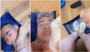 【晓晓晓主子】主人健完身白袜黏稠口水玩弄-97LZTD-3149