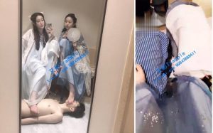 【Vinnie维妮】tj 酒店走廊群调贱狗-97LZTD-1634