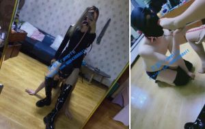 【美雅@S】黑靴遛狗 舔脚等