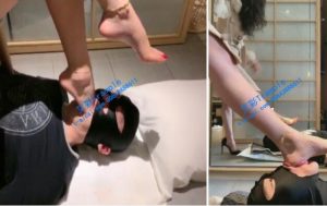 【歌迪丝S】出门前伺候调教恋足狗