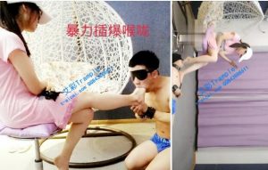 【雪竹S】暴力插爆喉咙，狂虐贱狗！