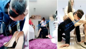 咩咩祖肉丝骑玩贱狗