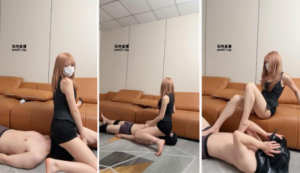【妮妮】长靴白袜美腿踩虐踢踹-97LZTD-218808