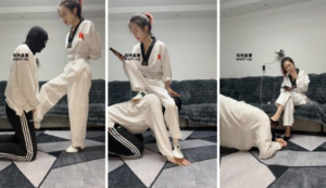 【阿楠】跆拳道女神暴力踢踹-97LZTD-328314