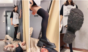 【狗哥】女仆S-皮鞋黑丝踩踏-97LZTD-328635