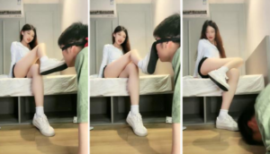 【佳佳】小白鞋白袜气味羞辱-97LZTD-328636