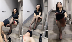 【狗哥】素人音乐系女神-踩踏喂食-户外遛狗-97LZTD-329182