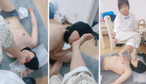 【甜甜】学生妹玉足插嘴狂舔-97LZTD-429720