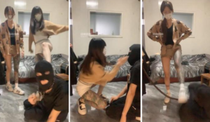 【女生也能很暴力】双S-精神小妹暴力虐打-97LZTD-429736