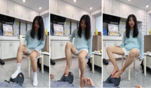 【素人抽水机】开发路人S-短靴白袜跳踩-97LZTD-429815