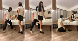 【婉纱】JK小主皮鞋白袜踩虐-97LZTD-429976
