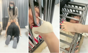 【奕大】清理脏马桶-圈养狗笼【双视角版】-97LZTD-450067