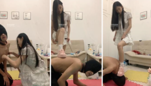 【思慕】羞涩素人S-粉鞋白袜气味辱-97LZTD-450232