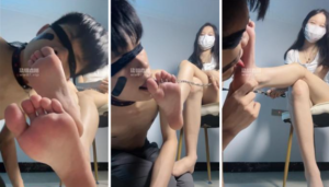 【甜恬】艺校女神S-小白鞋白袜踢踹虐-97LZTD-451158