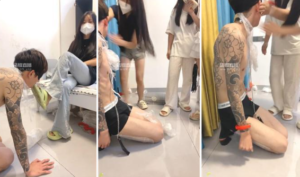【汐汐】多学生主捆绑纹身大哥虐【双视角版】-97LZTD-451165